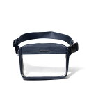 【送料無料】 バッガリーニ レディース ハンドバッグ バッグ Clear Stadium Belt Bag French Navy