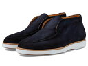 【送料無料】 マグナーニ メンズ ブーツ・レインブーツ シューズ Loda Navy Suede