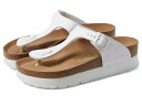 【送料無料】 ビルケンシュトック レディース サンダル シューズ Papillio by Birkenstock Gizeh Platform Sandal - Vegan White