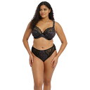 【送料無料】 エロミ レディース パンツ アンダーウェア Lucie High Leg Brief Black(4)