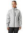 【送料無料】 ヘリーハンセン レディース コート アウター Crew Midlayer Jacket 2 Grey Fog