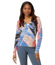  ニックプラスゾーイ レディース ニット・セーター カーディガン アウター Dreamscape 4-Way Cardigan Blue Multi