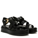 【送料無料】 ナチュライザー レディース ヒール シューズ Zizi Ankle Straps Black Faux Leat