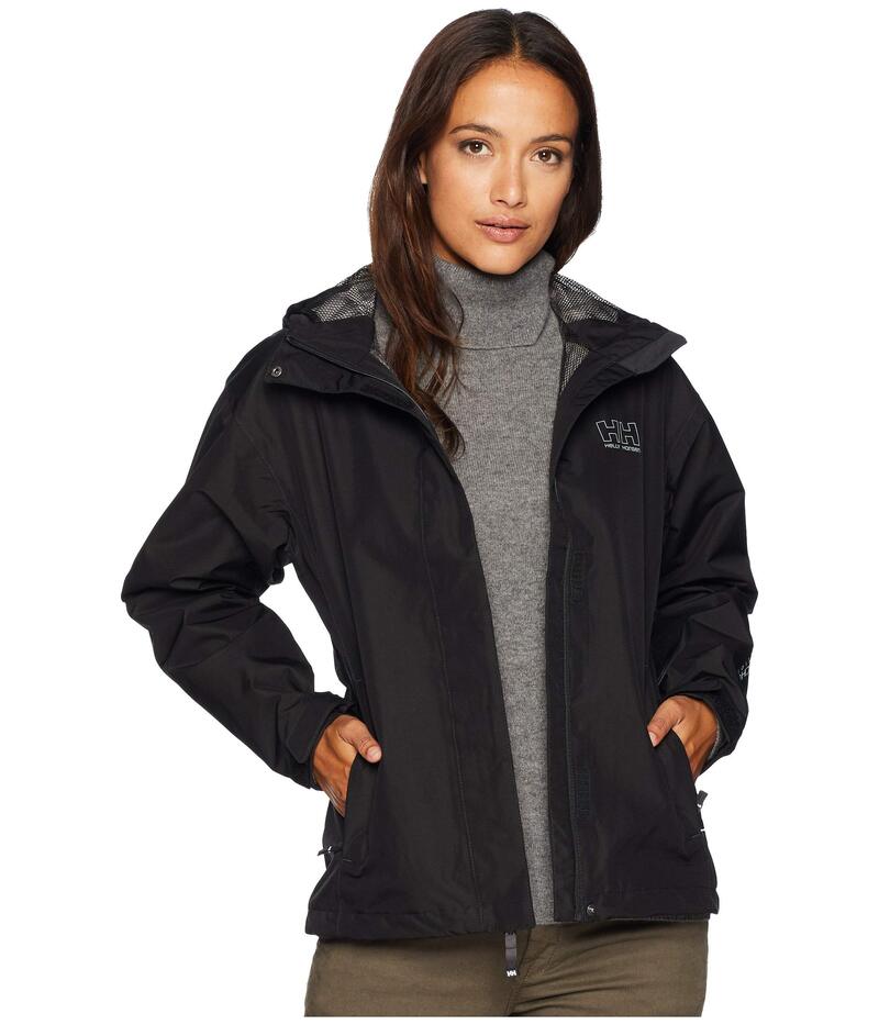 【送料無料】 ヘリーハンセン レディース コート アウター Seven J Jacket Black