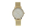 【送料無料】 タイメックス レディース 腕時計 アクセサリー 34 mm Transcend with Crystals 3-Hand Mesh Band Watch Gold