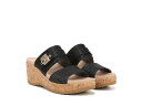 【送料無料】 ドクター・ショール レディース ヒール シューズ Cali Vibe Wedge Sandal Black