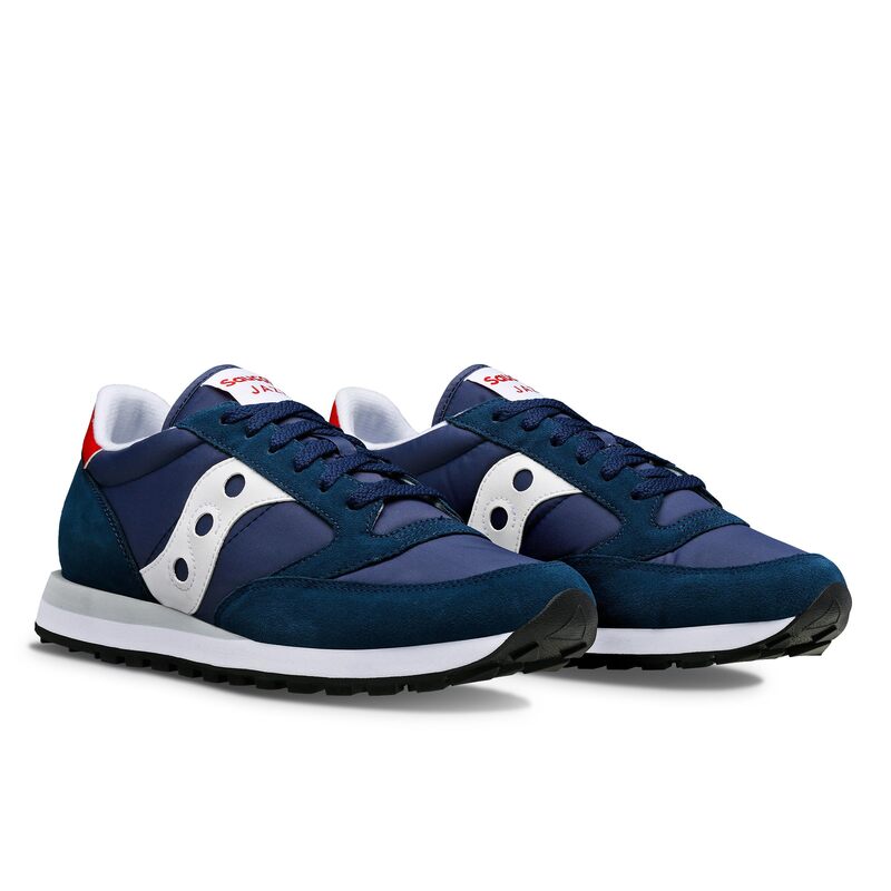 【送料無料】 サッカニー メンズ スニーカー シューズ Jazz Original Navy/White