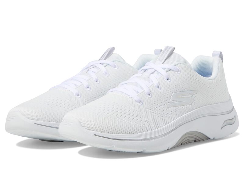 スケッチャーズ レディース シューズ スニーカー SKECHERS Performance Go Walk Arch Fit 2.0 Varana White ホワイト