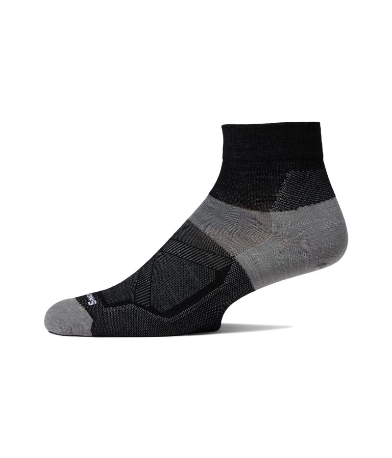 楽天ReVida 楽天市場店【送料無料】 スマートウール メンズ 靴下 アンダーウェア Bike Zero Cushion Ankle Socks Black