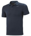 ヘリーハンセン トップス メンズ 【送料無料】 ヘリーハンセン メンズ シャツ トップス Hh Lifa Active Solen Short Sleeve Polo Navy