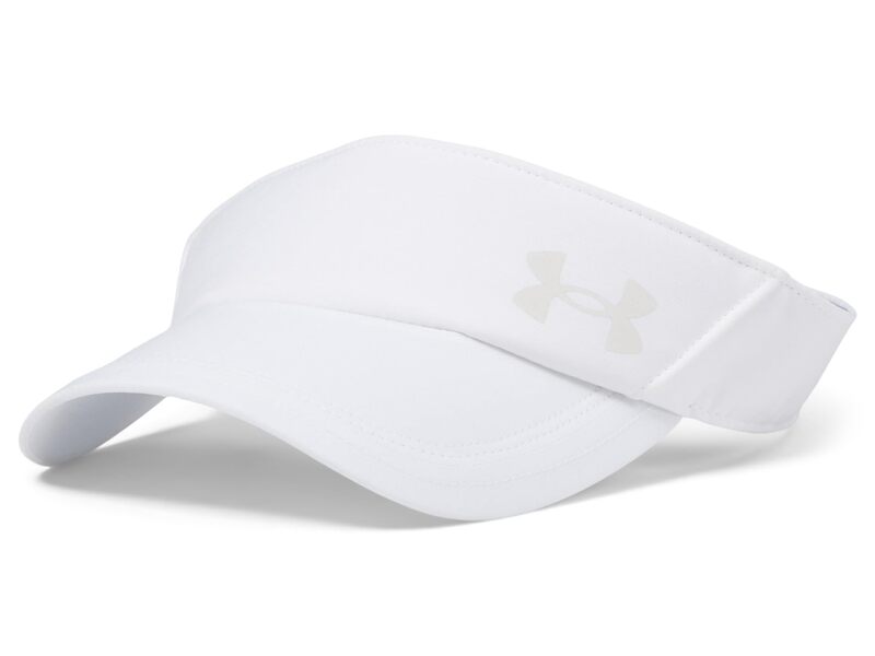 【送料無料】 アンダーアーマー レディース 帽子 アクセサリー Iso-Chill Launch Visor White/White/Ref