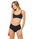 【送料無料】 エルスペース レディース トップのみ 水着 High Tide Top Black