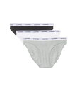 【送料無料】 カルバン クライン アンダーウェア レディース パンツ アンダーウェア Modern Logo Bikini 3-Pack Black/White...
