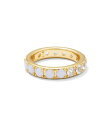 yz PhXRbg fB[X O ANZT[ Chandler Band Ring Gold White Opal