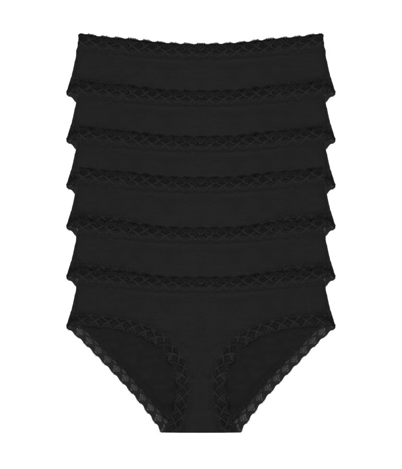 楽天ReVida 楽天市場店【送料無料】 ナトリ レディース パンツ アンダーウェア Bliss Girl Brief 6-Pack Black