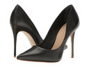 yz }bV}beG fB[X q[ V[Y Pointy Toe Pump 17 Black Leather