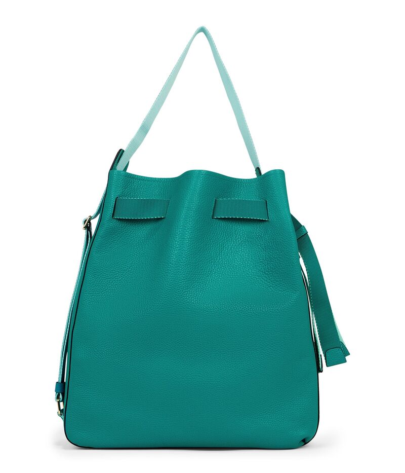 【送料無料】 エコー メンズ ハンドバッグ バッグ Large Sail Bag Lapis Pebbled L