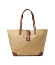 【送料無料】 コールハーン レディース ハンドバッグ バッグ Classic Straw Tote Tan