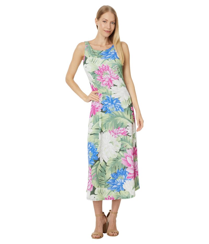 【送料無料】 トッミーバハマ レディース ワンピース トップス Lush Lotus Midi Dress Banana Leaves