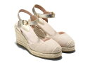 yz R[n[ fB[X q[ V[Y Cloudfeel Espadrille Wedge 80 mm II Natural Linen/S