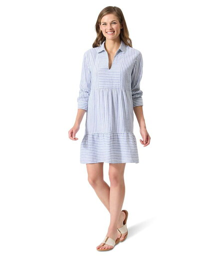 【送料無料】 トッミーバハマ レディース ワンピース トップス Stamped Lucia Stampedripe Collar Dress Dark Sanibel Bl 【送料無料】 トッミーバハマ レディース ワンピース トップス Stamped Lucia Stampedripe Collar Dress Dark Sanibel Bl