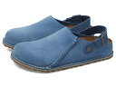 【送料無料】 ビルケンシュトック メンズ サンダル シューズ Lutry 365 - Suede (Men) Elemental Blue