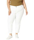 yz JbgtUNX fB[X fjpc {gX Plus Size Catherine Boyfriend in Optic White Optic White