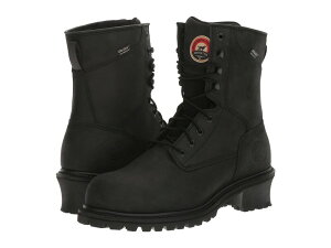 【送料無料】 アイリッシュ・セッター メンズ ブーツ・レインブーツ シューズ Mesabi 8" Waterproof Steel-Toe Logger Work Boot EH Black