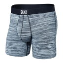 【送料無料】 サックスアンダーウェアー メンズ ボクサーパンツ アンダーウェア Vibe Super Soft Boxer Brief Space Dye Heath