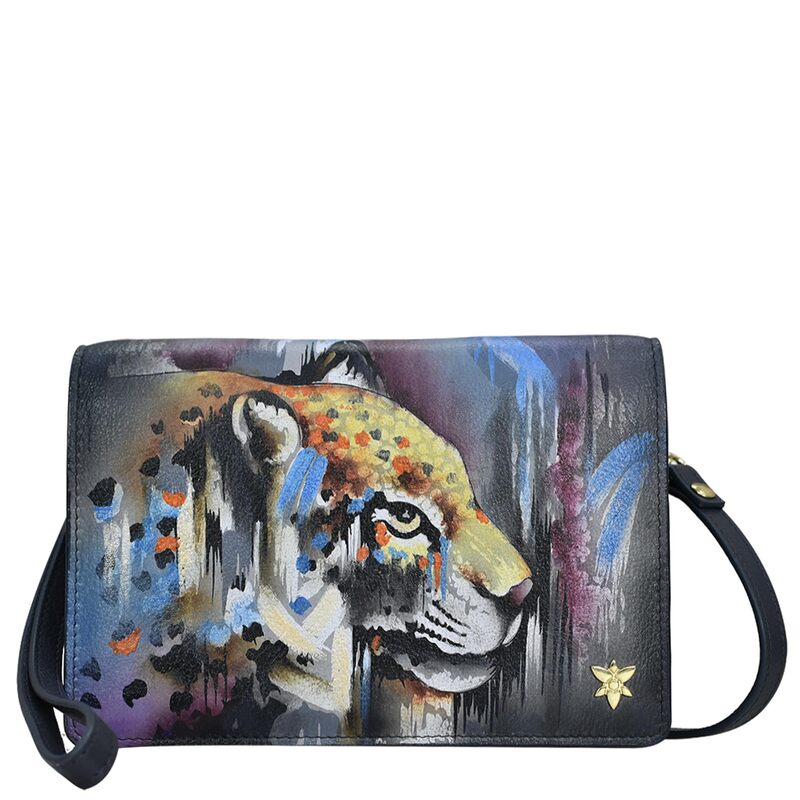 【送料無料】 アヌシュカ レディース ハンドバッグ バッグ 4 in 1 Organizer Crossbody - 711 Abstract Leopar