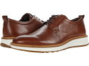 【送料無料】 エコー メンズ オックスフォード シューズ ST.1 Hybrid Dress Perforated Cognac Full Gra