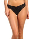 【送料無料】 ハンキーパンキー レディース パンツ アンダーウェア Organic Cotton Original Rise Thong w/ Lace Bla...