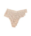 【送料無料】 ハンキーパンキー レディース パンツ アンダーウェア 3-Pack Original Rise Thong Chai