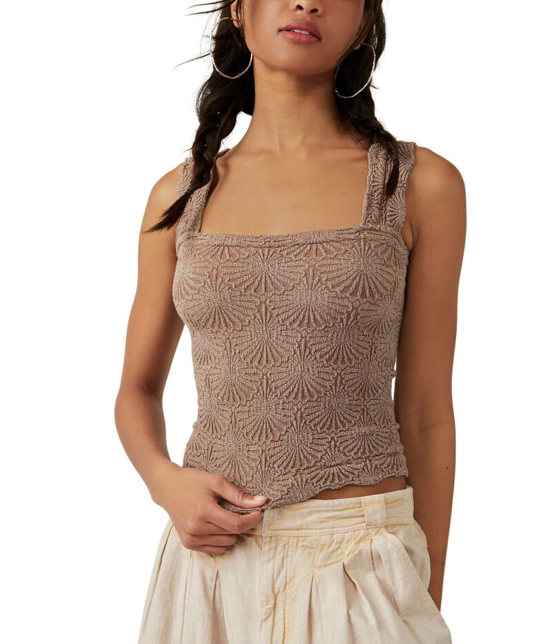 フリーピープル レディース アウター ニット・セーター Free People Love Letters Cami Strawberry Roan