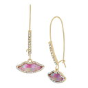 【送料無料】 ベッツィジョンソン レディース ピアス・イヤリング アクセサリー Lips Dangle Earrings Pink/Gold