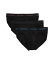 【送料無料】 カルバン クライン アンダーウェア メンズ ブリーフパンツ アンダーウェア Cotton Stretch 3-Pack Hip Brief Black/Capri Ros