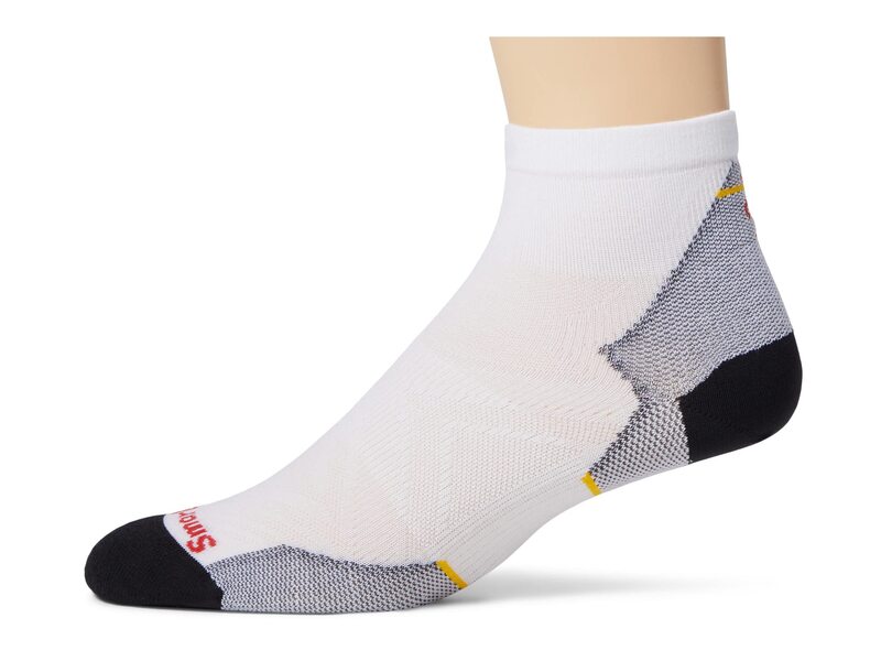 楽天ReVida 楽天市場店【送料無料】 スマートウール メンズ 靴下 アンダーウェア Run Zero Cushion Ankle Socks 3-Pack White