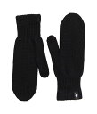 【送料無料】 スマートウール レディース 手袋 アクセサリー Knit Mitt Black