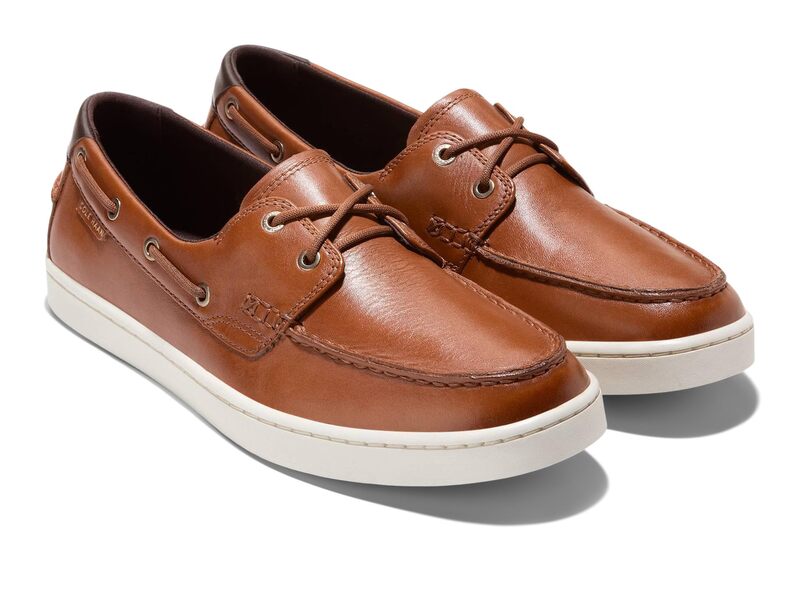 yz R[n[ Y fbLV[Y V[Y Nantucket Boat Shoe Brit Tan/Ivory