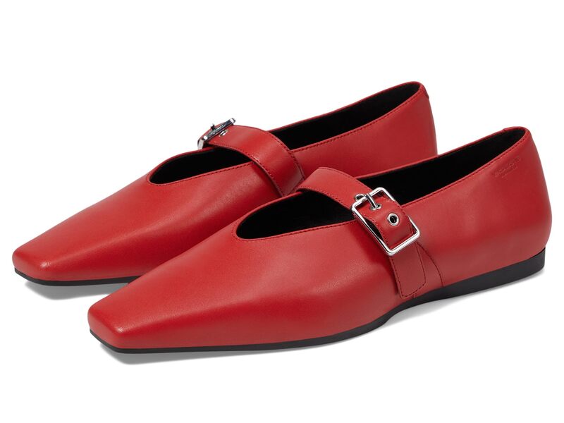  ヴァガボンド レディース サンダル シューズ Wioletta Leather Maryjane Flat Bright Red