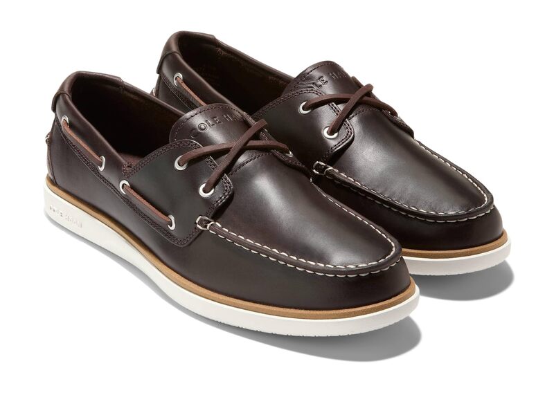 【送料無料】 コールハーン メンズ スリッポン・ローファー シューズ Grandpro Winward Boat Shoe Dark Chocolate/