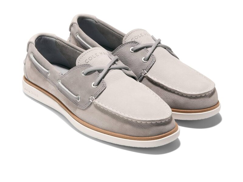 【送料無料】 コールハーン メンズ スリッポン・ローファー シューズ Grandpro Winward Boat Shoe Paloma/Dove/Ivo