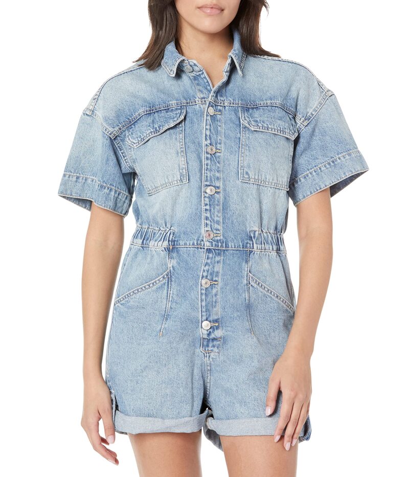  フリーピープル レディース ジャンプスーツ トップス Marci Cuffed Shortall Marrakesh