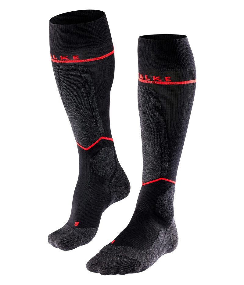 yz t@P fB[X C A_[EFA SK4 Energizing Light Advanced Knee High Skiing Socks 1-Pair Black Mix