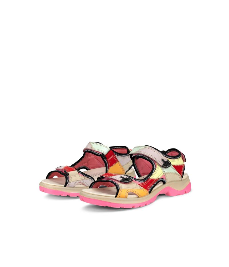 エコー レディース シューズ サンダル ECCO Sport Yucatan Multicolor Bubb マルチカラー