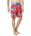 【送料無料】 ボルコム メンズ ハーフパンツ・ショーツ 水着 Lido Print Mod 20 Flash Red