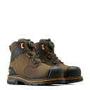 【送料無料】 アリアト メンズ ブーツ・レインブーツ シューズ Stump Jumper 6" BOA Waterproof Composite Toe Work Boot Iron Coffee