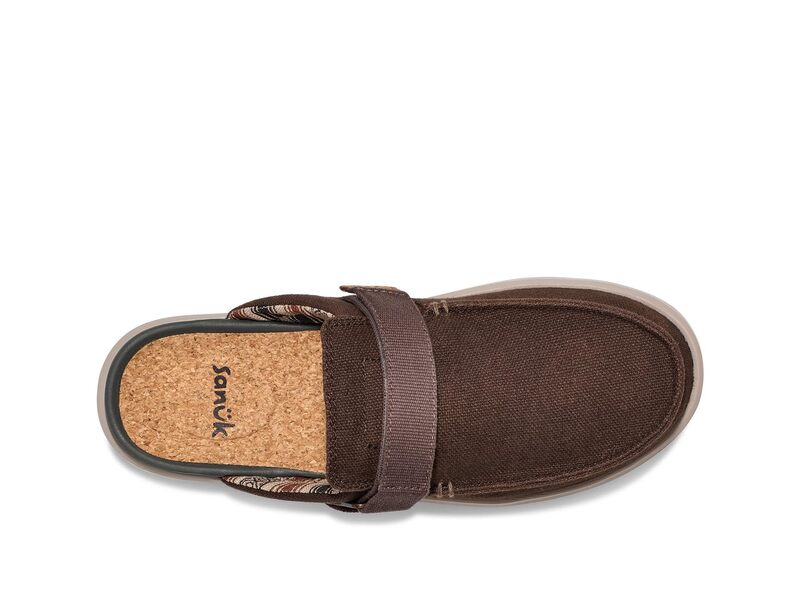 【送料無料】 サヌーク メンズ サンダル シューズ Happy Hour Lite Brown