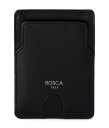 【送料無料】 ボスカ メンズ 財布 アクセサリー Nappa Vitello - Slim Card Case Black