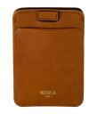 【送料無料】 ボスカ メンズ 財布 アクセサリー Old Leather - Pull Tab Card Case Saddle